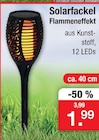 Solarfackel Flammeneffekt Angebote bei Zimmermann Aurich für 1,99 €