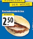 Krustenbratenbrötchen bei EDEKA im Köln Prospekt für 2,50 €