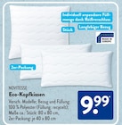 Eco-Kopfkissen von Novitesse im aktuellen ALDI SÜD Prospekt für 9,99 €