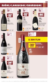 Promos Bourgogne dans le catalogue "FOIRE AUX VINS : LE GUIDE DES BONS PLANS" de Carrefour Market à la page 9