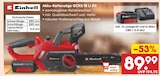 Akku-Kettensäge GCKS 18 Li Kit von Einhell im aktuellen Netto Marken-Discount Prospekt für 89,99 €