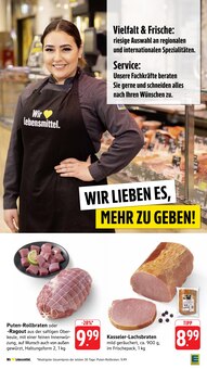 Rollbraten im EDEKA Prospekt "Aktuelle Angebote" mit 55 Seiten (Ludwigshafen (Rhein))