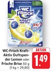 Kraft-Aktiv Duftspender Lemon im Angebot bei E center in Schwäbisch Gmünd Kraft-Aktiv Duftspender Lemon Angebote von WC-Frisch bei E center Schwäbisch Gmünd für 1,49 €