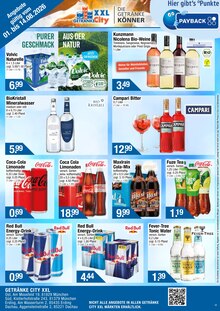 Energydrink im aktuellen Getränke City Prospekt (München) Energydrink im Getränke City Prospekt "Aktuelle Angebote" mit 4 Seiten (München)