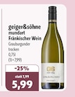 mundart Fränkischer Wein bei aktiv & irma im Oldenburg Prospekt für 5,99 €