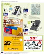 Tapis Angebote im Prospekt "PARENTS MALINS IL N’Y A PAS DE PETITES ÉCONOMIES" von Carrefour Tapis Angebote im Prospekt "PARENTS MALINS IL N’Y A PAS DE PETITES ÉCONOMIES" von Carrefour auf Seite 24