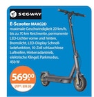 E-Scooter MAXG2D von Segway im aktuellen V-Markt Prospekt für 569,00 €