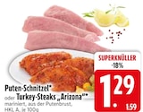 Puten-Schnitzel im EDEKA Prospekt Puten-Schnitzel von im aktuellen EDEKA Prospekt für 1,29 €