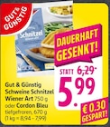 Aktuelle Schnitzel Angebote bei EDEKA in Mannheim Aktuelles Schweine Schnitzel oder Cordon Bleu Angebot bei EDEKA in Mannheim ab 5,99 €