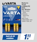 Batterie 4103 LONGLIFE AAA Angebote von VARTA bei HEM expert Waiblingen für 1,11 €