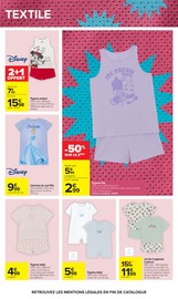 Promos Disney dans le catalogue "LE MOIS DES SUPPORTERS" de Carrefour Disney en promo dans le catalogue Carrefour à la page 77