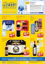Wasser im Netto Marken-Discount Prospekt in Regensburg Aktueller Netto Marken-Discount Prospekt mit Wasser, "DER ORT, AN DEM DU IMMER AUSGEZEICHNETE PREISE FINDEST.", Seite 1