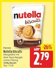 Nutella biscuits im Angebot bei nah und gut in Bad Oeynhausen Nutella biscuits Angebote von Ferrero bei nah und gut Bad Oeynhausen für 2,79 €