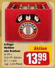 Weißbier oder Brauhaus im Angebot bei REWE in Helmstedt Weißbier oder Brauhaus Angebote von Erdinger bei REWE Helmstedt für 13,99 €