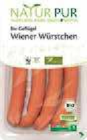 Geflügel Wiener Würstchen Angebote von NATUR PUR bei Marktkauf Wismar für 3,79 €