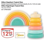 Silikon-Stapelturm Tropical Vibes Angebote von bieco bei GLOBUS Krefeld für 12,99 €