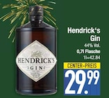 Gin von Hendrick's im aktuellen EDEKA Prospekt für 29,99 €