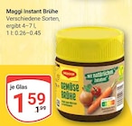 Instant Brühe Angebote von Maggi bei GLOBUS Halle für 1,59 €