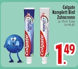 Komplett 8in1 Zahncreme im EDEKA Prospekt Komplett 8in1 Zahncreme von Colgate im aktuellen EDEKA Prospekt für 1,49 €