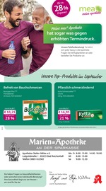 Aktueller mea - meine apotheke Apotheken Prospekt in Piding und Umgebung, "Unsere September-Angebote" mit 4 Seiten, 01.09.2025 - 30.09.2025