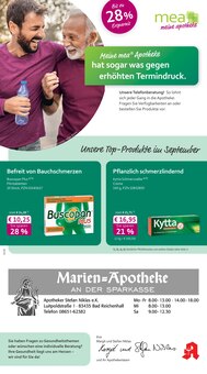 mea - meine apotheke Prospekt der Woche "Unsere September-Angebote" Seite 1, 01.09.2025 bis 30.09.2025 für Bad Reichenhall Aktueller mea - meine apotheke Prospekt "Unsere September-Angebote" Seite 1 von 4 Seiten für Bad Reichenhall