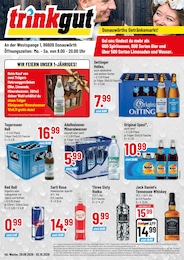 Trinkgut Prospekt "Aktuelle Angebote" für Kaisheim, 4 Seiten, 28.09.2026 - 02.10.2026
