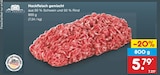Aktuelle Hackfleisch Angebote bei Netto Marken-Discount in Kassel Aktuelles Hackfleisch gemischt Angebot bei Netto Marken-Discount in Kassel ab 5,79 €