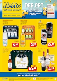 Netto Marken-Discount Prospekt: "DER ORT, AN DEM DU IMMER AUSGEZEICHNETE PREISE FINDEST.", 2 Seiten, 06.01.2025 - 11.01.2025