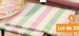 Lot de 20 serviettes jetables dans le catalogue B&M