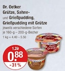 Grütze im V-Markt Prospekt Grütze von Dr. Oetker im aktuellen V-Markt Prospekt für 0,88 €