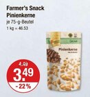 Pinienkerne von Farmer’s Snack im aktuellen V-Markt Prospekt für 3,49 €