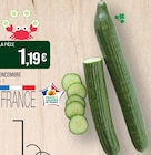 Supermarchés Match Lille - Promo Concombre Promo Concombre à 1,19 € dans le catalogue Supermarchés Match à Lille