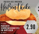 Panierte Schweineschnitzel im Brötchen im Angebot bei E center in Gelsenkirchen Panierte Schweineschnitzel im Brötchen Angebote bei E center Gelsenkirchen für 2,90 €