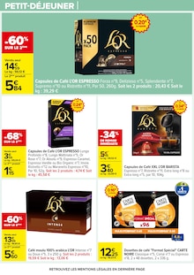 Promotion Nespresso dans le prospectus Carrefour, valable du 09/12/2025 au 24/12/2025 Promo Nespresso dans le catalogue Carrefour du moment à la page 5