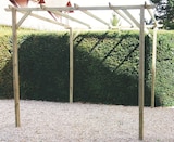 Pergola Bois Droite 3 x 3 M - Batkor à Paris Pergola Bois Droite 3 x 3 M en promo chez Batkor Paris à 79,90 €