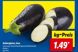 Auberginen, lose bei Lidl im Prospekt "" für 1,49 €