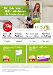 Aktueller mea - meine apotheke Apotheken Prospekt mea - meine apotheke Prospekt mit 1 Seite