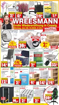 Wreesmann Prospekt DEIN SAISON- & SONDERPOSTENMARKT! mit 8 Seiten
