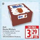 Monte Milcheis von Zott im aktuellen EDEKA Prospekt