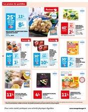 Promos Filet De Poisson Surgelé dans le catalogue "Auchan" de Auchan Hypermarché à la page 40
