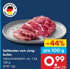 Saftbraten vom Jungbullen im Angebot bei Netto Marken-Discount in Buchholz Saftbraten vom Jungbullen Angebote bei Netto Marken-Discount Buchholz für 0,99 €