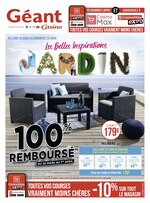 Catalogue Géant Casino "Les belles inspirations jardin", 36 pages, à Ranspach-le-Bas, 30/03/2020 - 26/04/2020 Prospectus Géant Casino "Les belles inspirations jardin", 36 pages, à Ranspach-le-Bas, 30/03/2020 - 26/04/2020