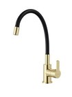 Mitigeur évier doré flexible à mémoire de forme Essebagno Mémory - Essebagno en promo chez Castorama Villeurbanne à 49,90 €