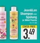 Shampoo im EDEKA Prospekt Shampoo von Jean&Len im aktuellen EDEKA Prospekt für 3,49 €