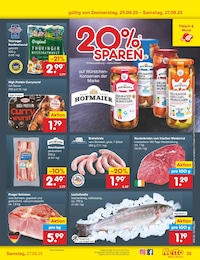 Thüringer Rostbratwurst Angebot im aktuellen Netto Marken-Discount Prospekt auf Seite 35