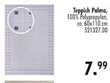 Teppich Palma für 7,99 € bei SB Möbel Boss im Angebot Teppich Palma im aktuellen SB Möbel Boss Prospekt