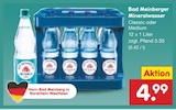 Mineralwasser bei Netto Marken-Discount im Reinhardshagen Prospekt für 4,99 €