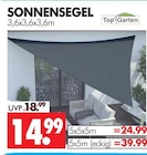 Sonnensegel im Angebot bei Wreesmann in Freiberg Sonnensegel Angebote von Top Garten bei Wreesmann Freiberg für 14,99 €