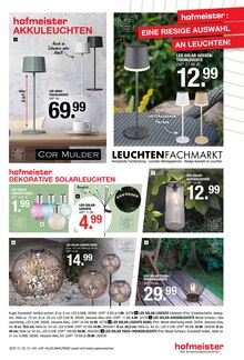 Gartenbeleuchtung im hofmeister Prospekt "GARTENMÖBEL" mit 28 Seiten (Stuttgart)