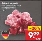 Gulasch gemischt im Angebot bei Netto Marken-Discount in Straubing Gulasch gemischt Angebote bei Netto Marken-Discount Straubing für 9,99 €